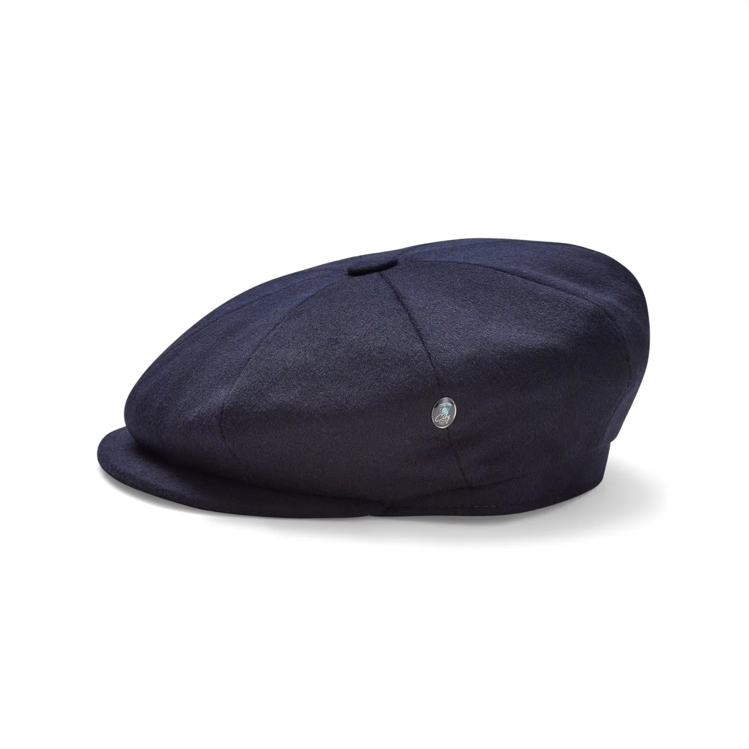 8 Piece Baker Boy Cap | Loden | City Sport | Navy 2935