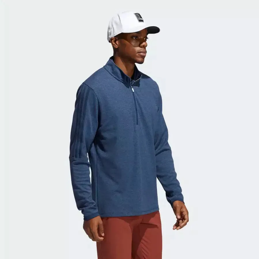 Adidas 3-Stripes Quarter-Zip Pullover