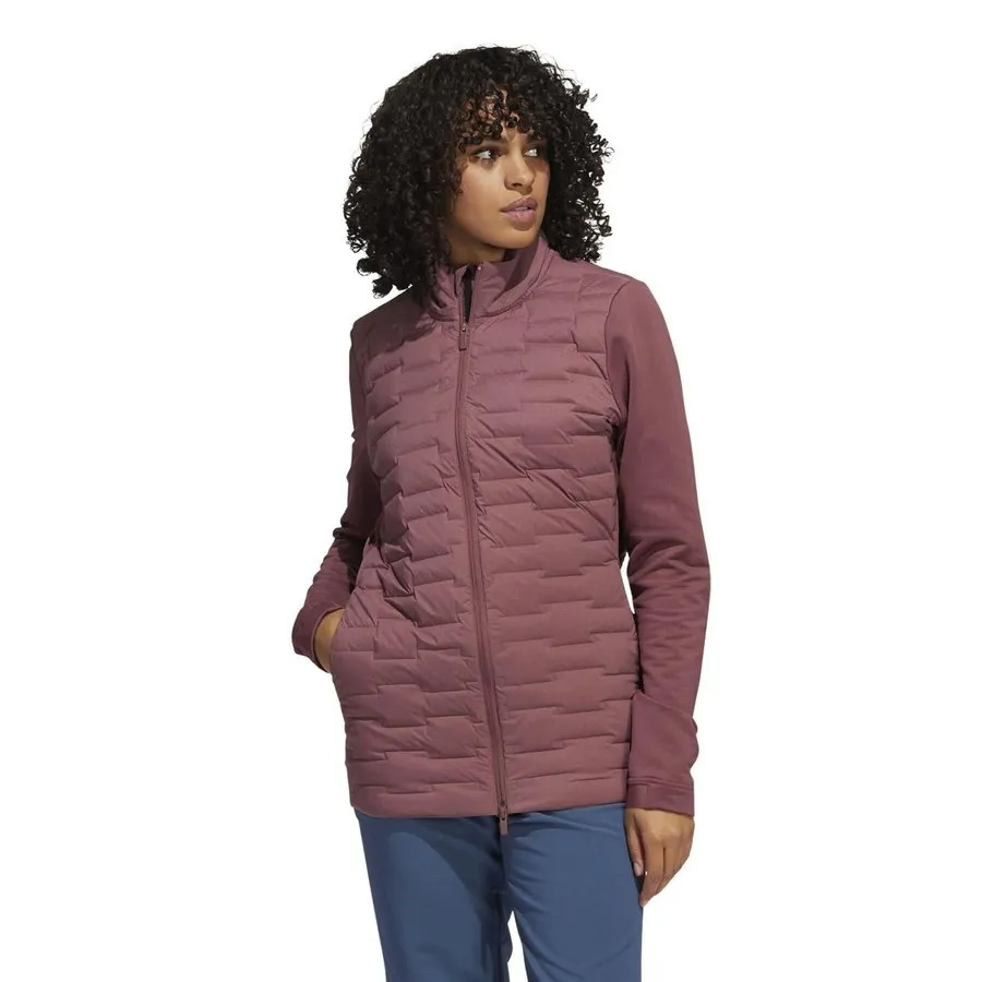 Adidas Ladies Frostguard Golf Jacket - Pink