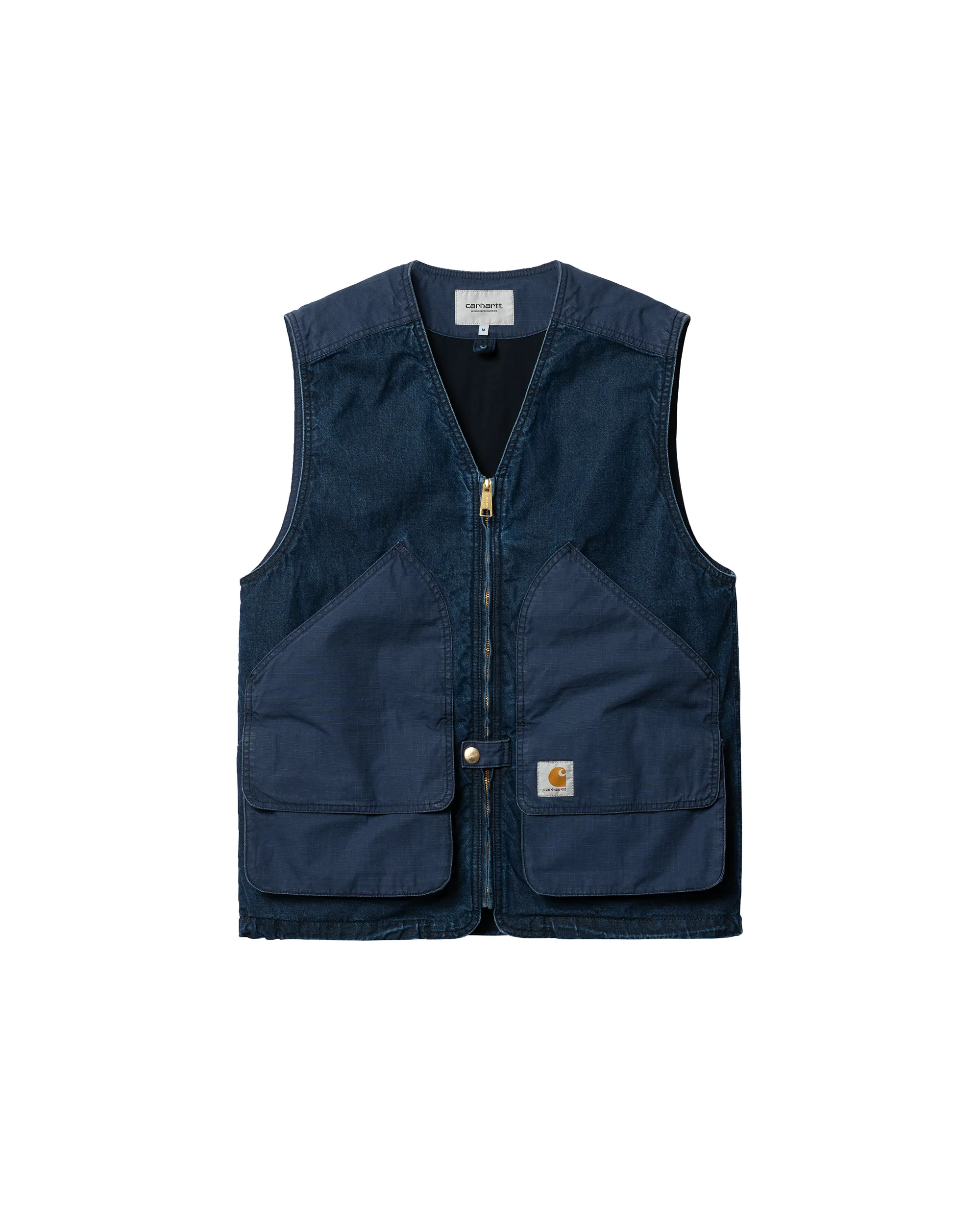 Alma Vest - Blue stone washed