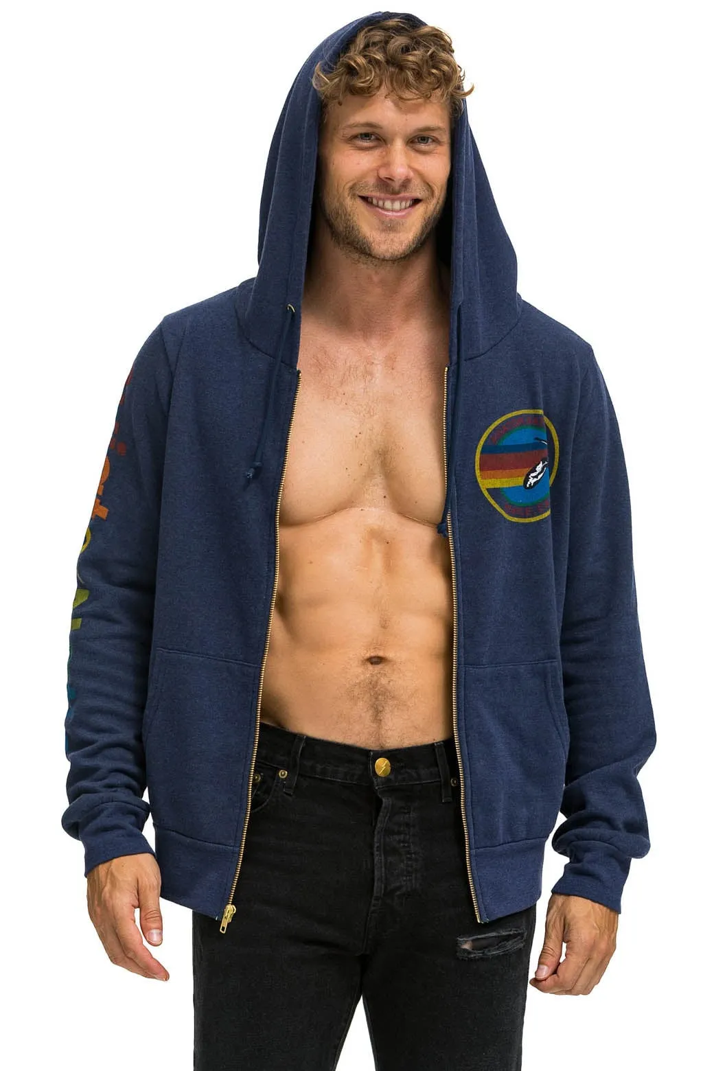 AVIATOR NATION HOODIE - NAVY