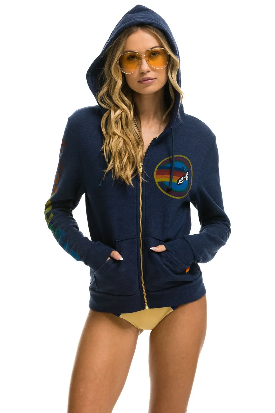 AVIATOR NATION HOODIE - NAVY