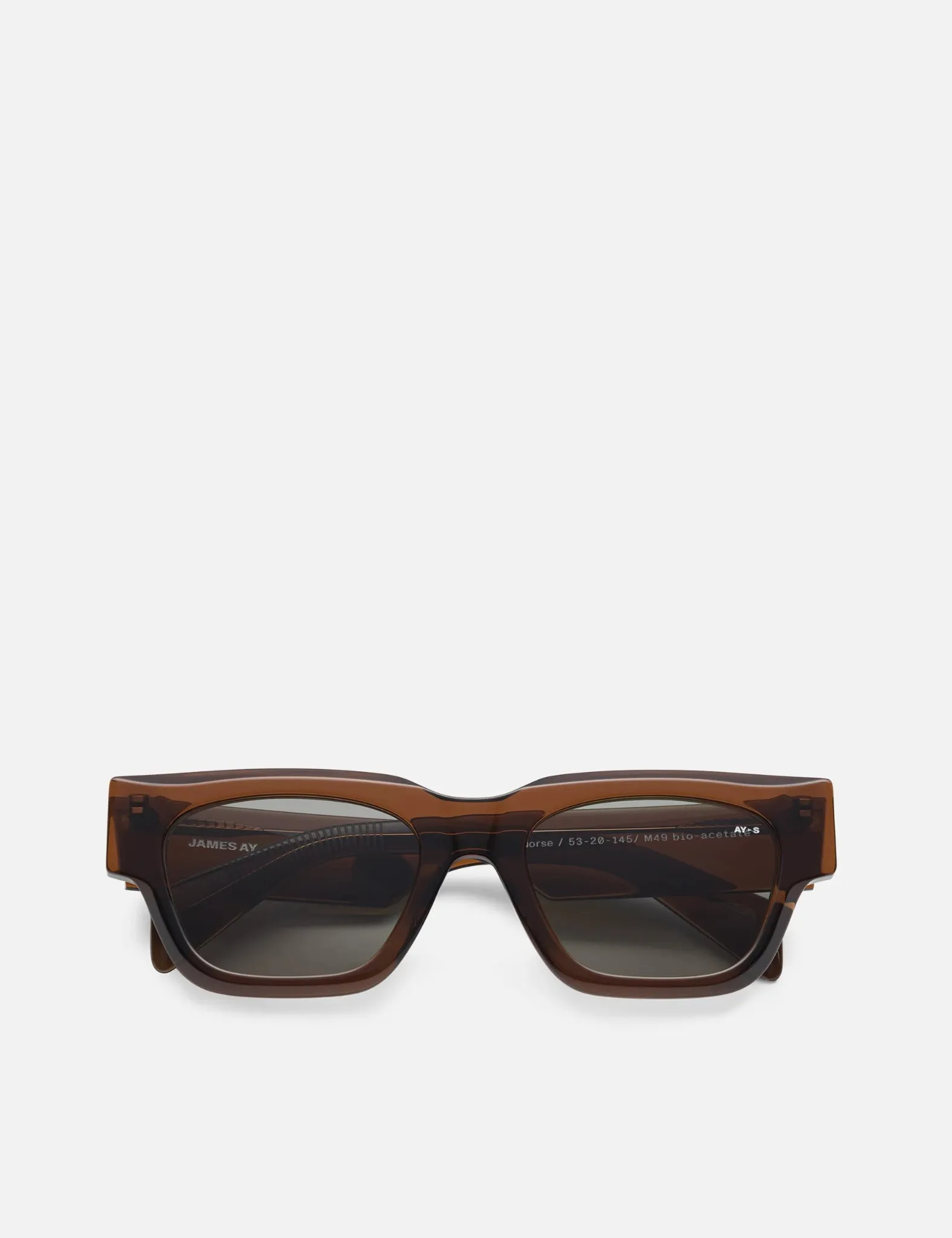 AY Studios Norse Sunglasses - Transparent Brown