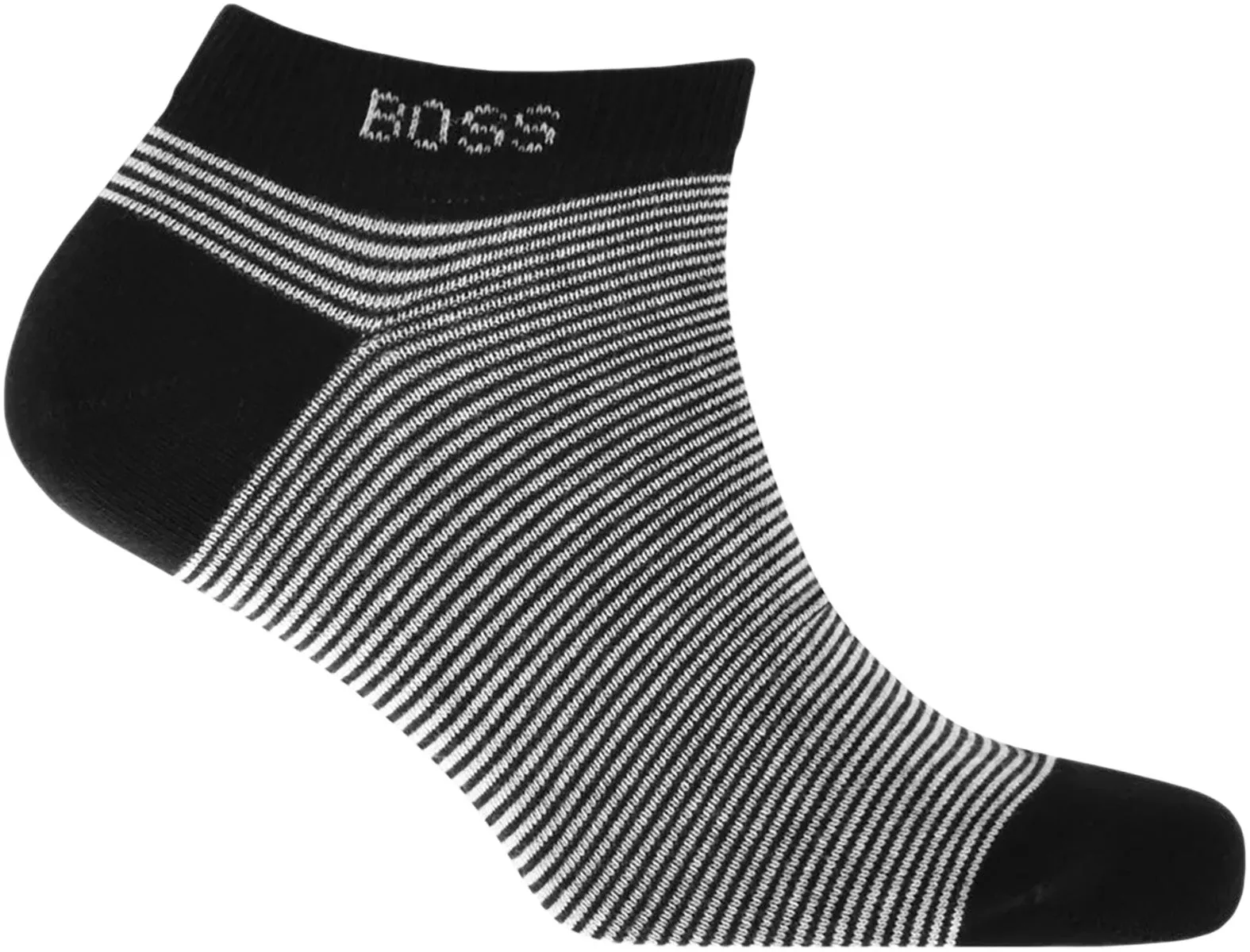 Boss 3 Pair Shoe Sock In White For Men