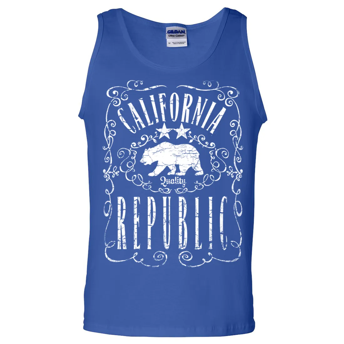 California Republic JD Whiskey Asst Colors Tank Top