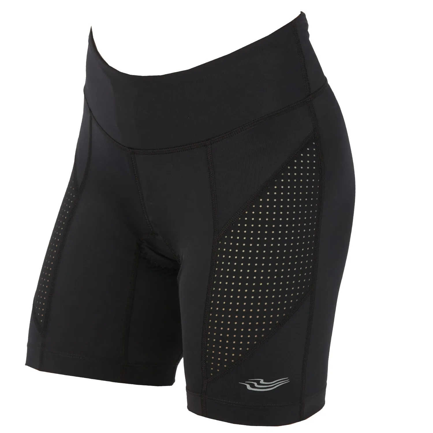 Champion High Waist Tri Shorts, Black