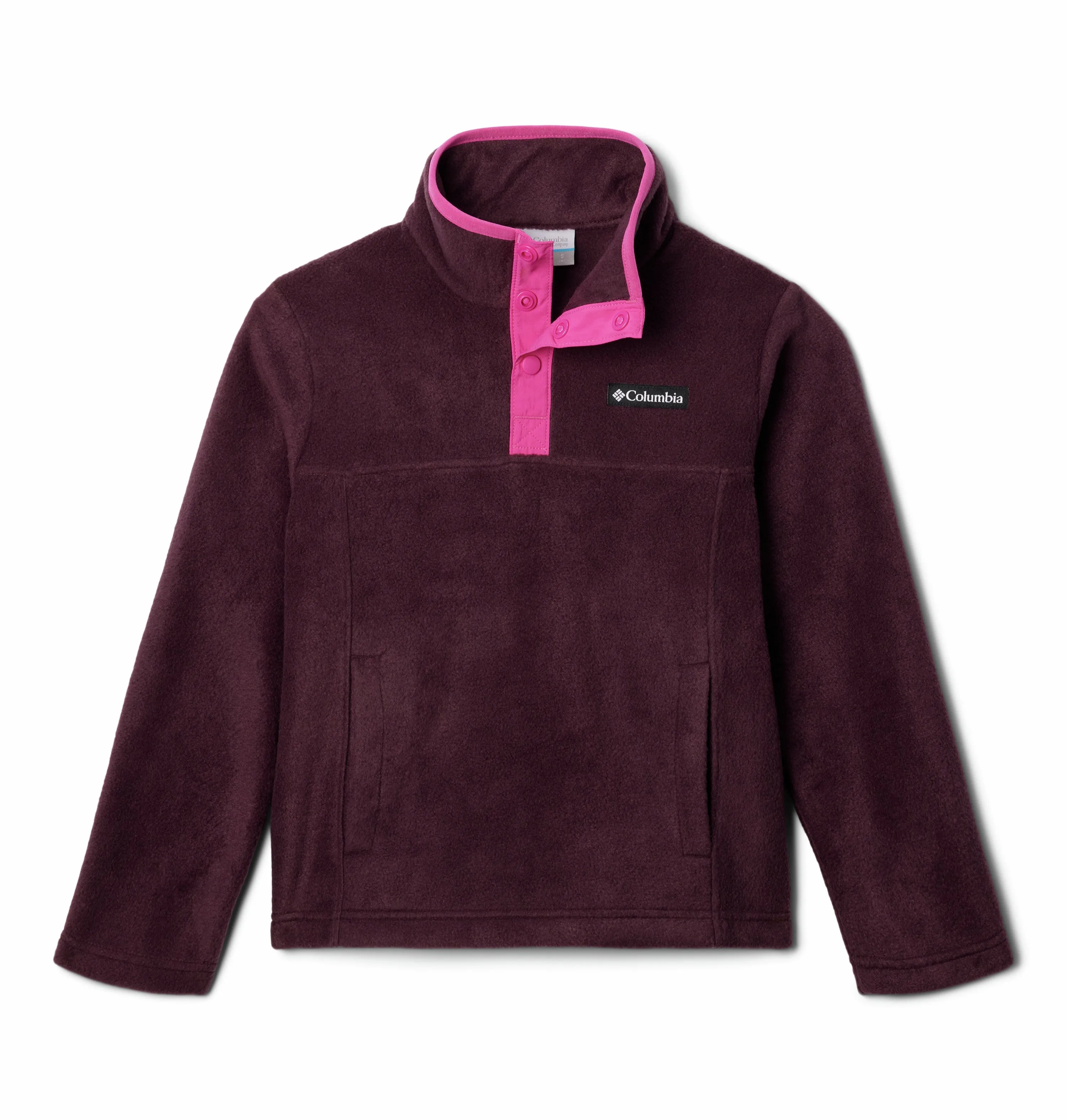 Columbia Steens Mountain junior Half Snap Fleece-MOONBEAM