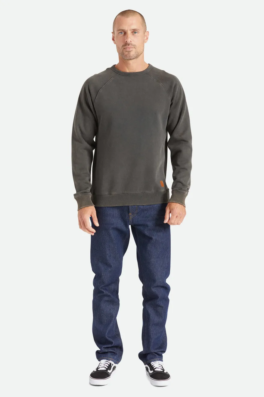 Cooper Reserve Raglan Crew - Washed Black