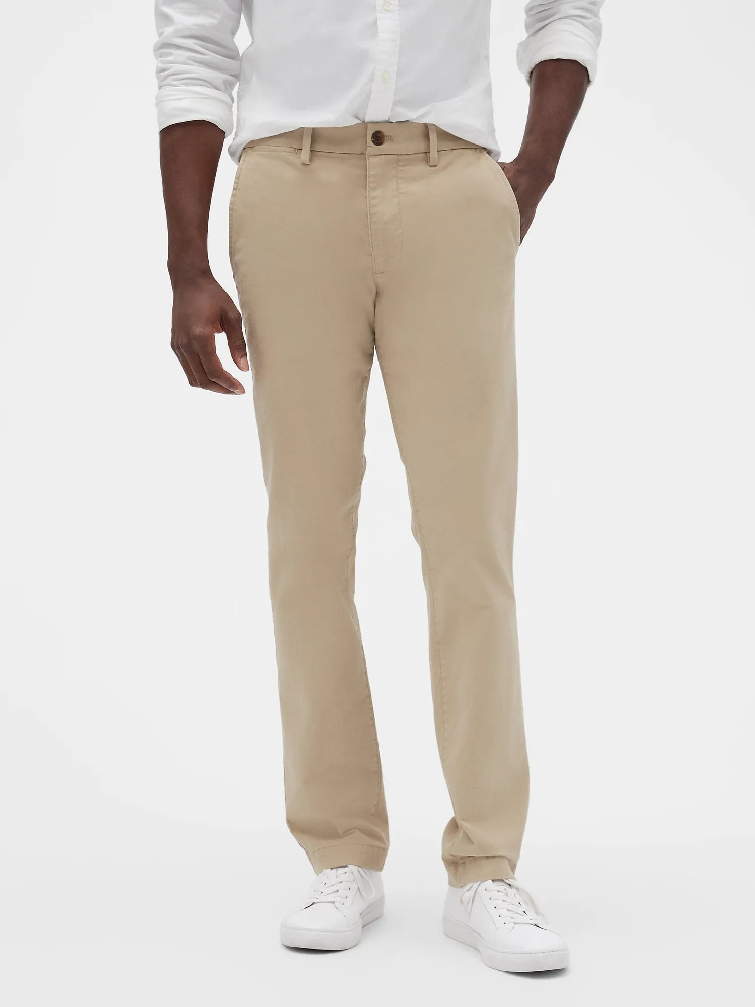 Essential Khakis in Slim Fit with GapFlex