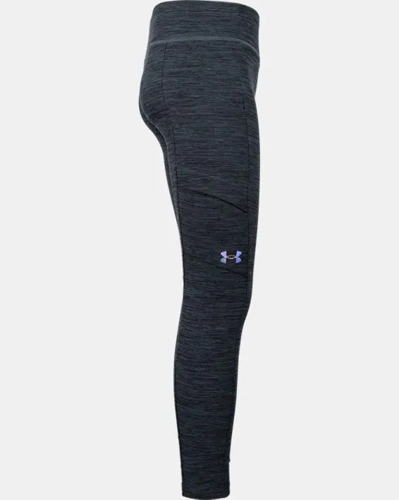 Girls Pitch Gray Cargo Leggings | Under Armour