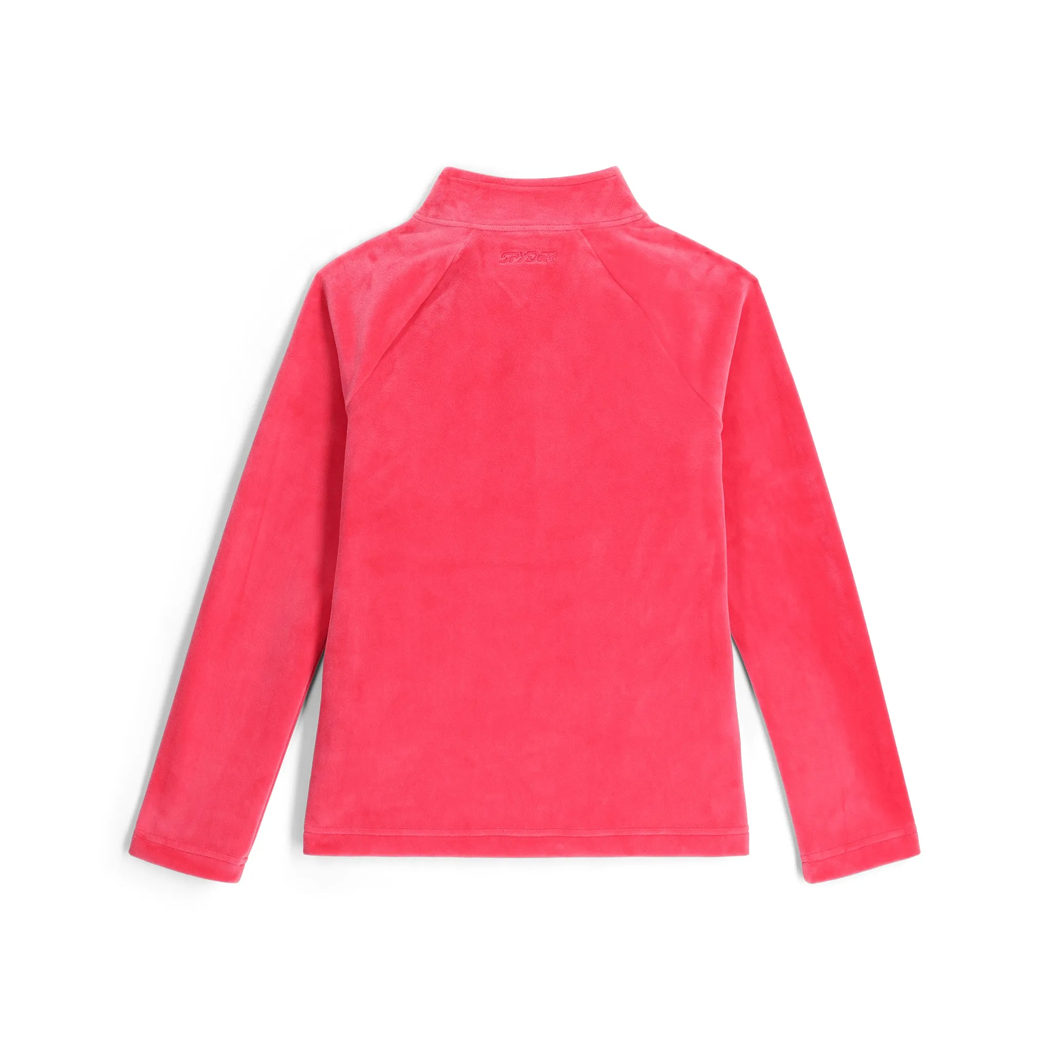 Girls Shimmer Bug Half Zip - Prism Pink