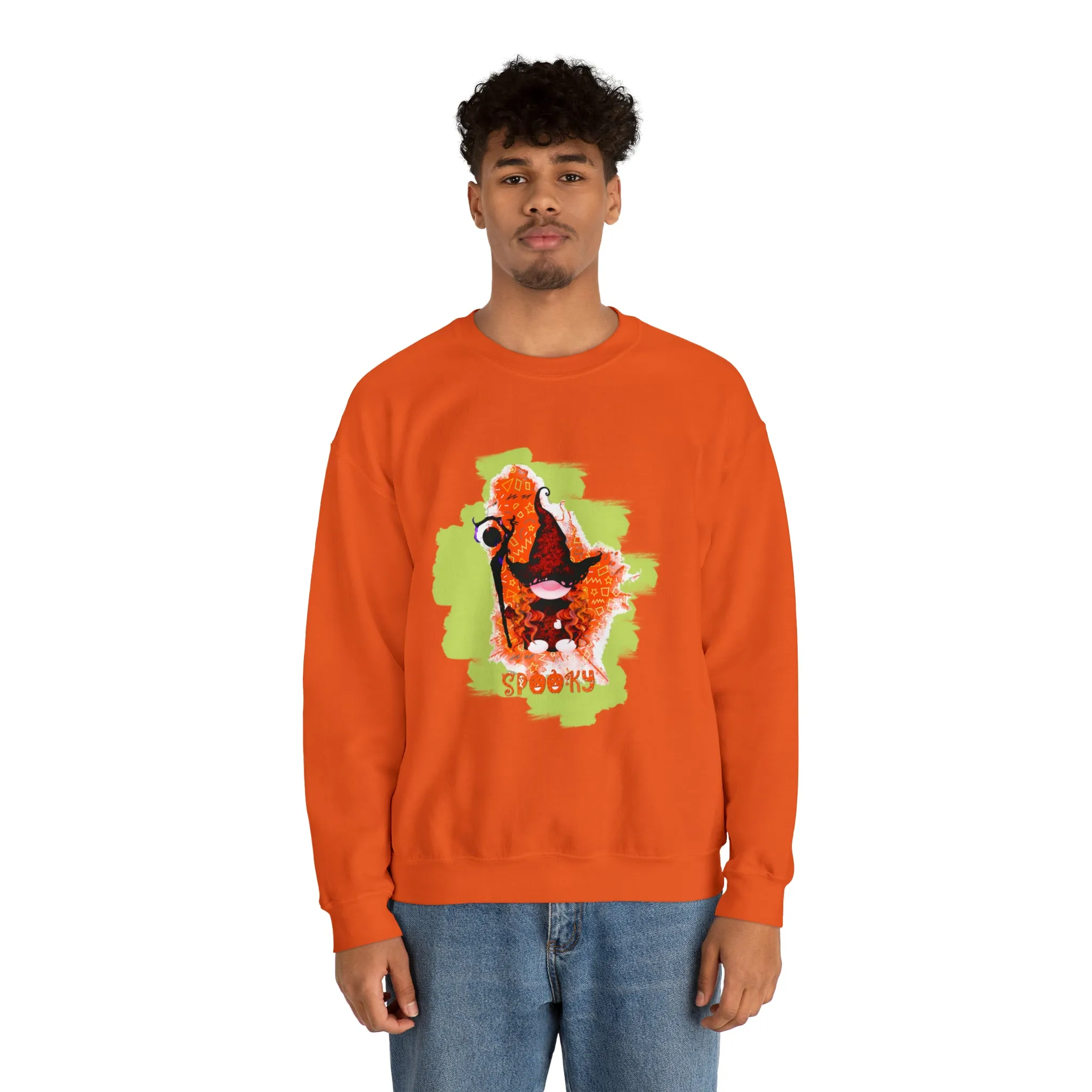 Gnome witch Unisex Heavy Blend™ Crewneck Sweatshirt