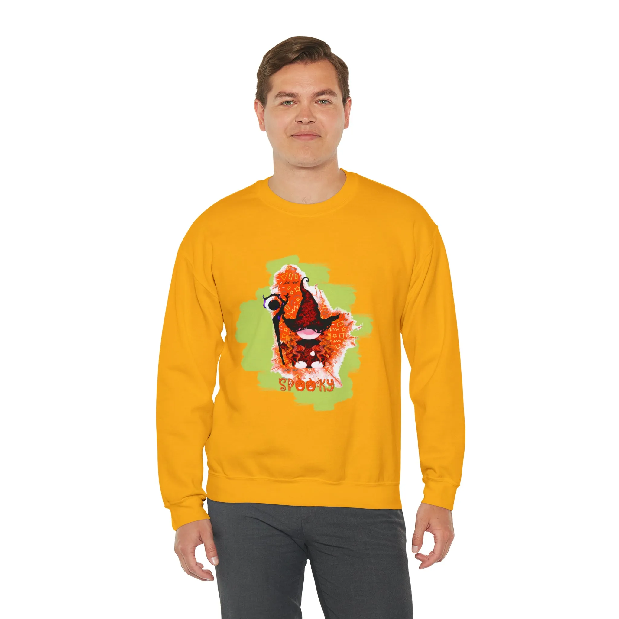 Gnome witch Unisex Heavy Blend™ Crewneck Sweatshirt