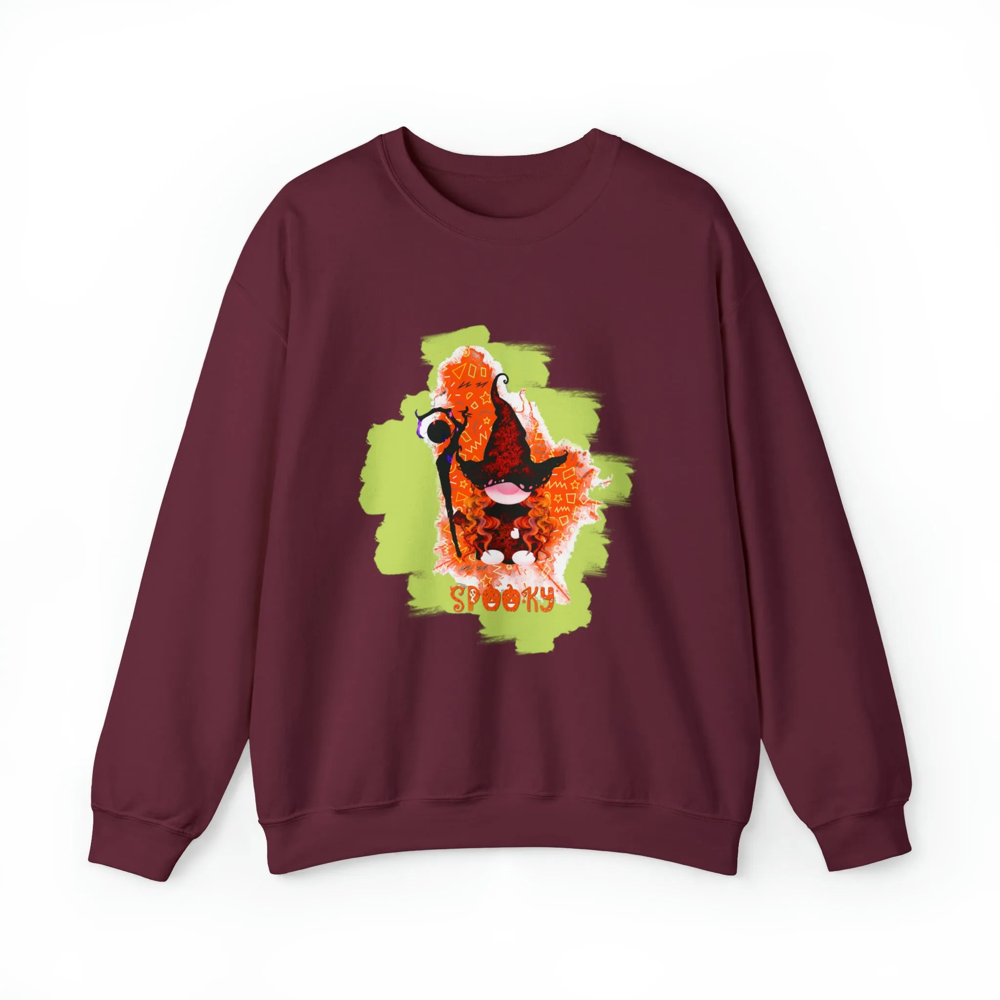 Gnome witch Unisex Heavy Blend™ Crewneck Sweatshirt