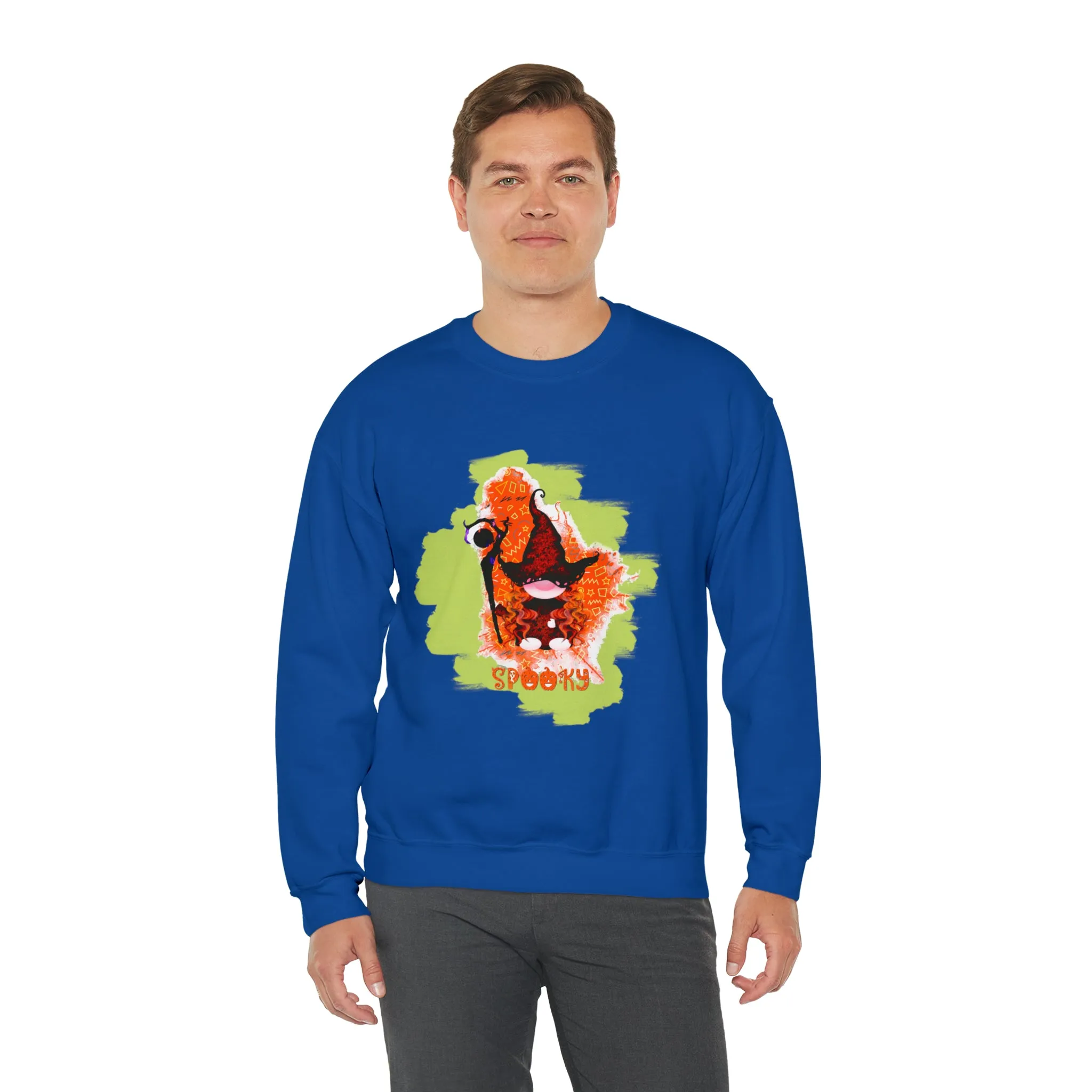 Gnome witch Unisex Heavy Blend™ Crewneck Sweatshirt