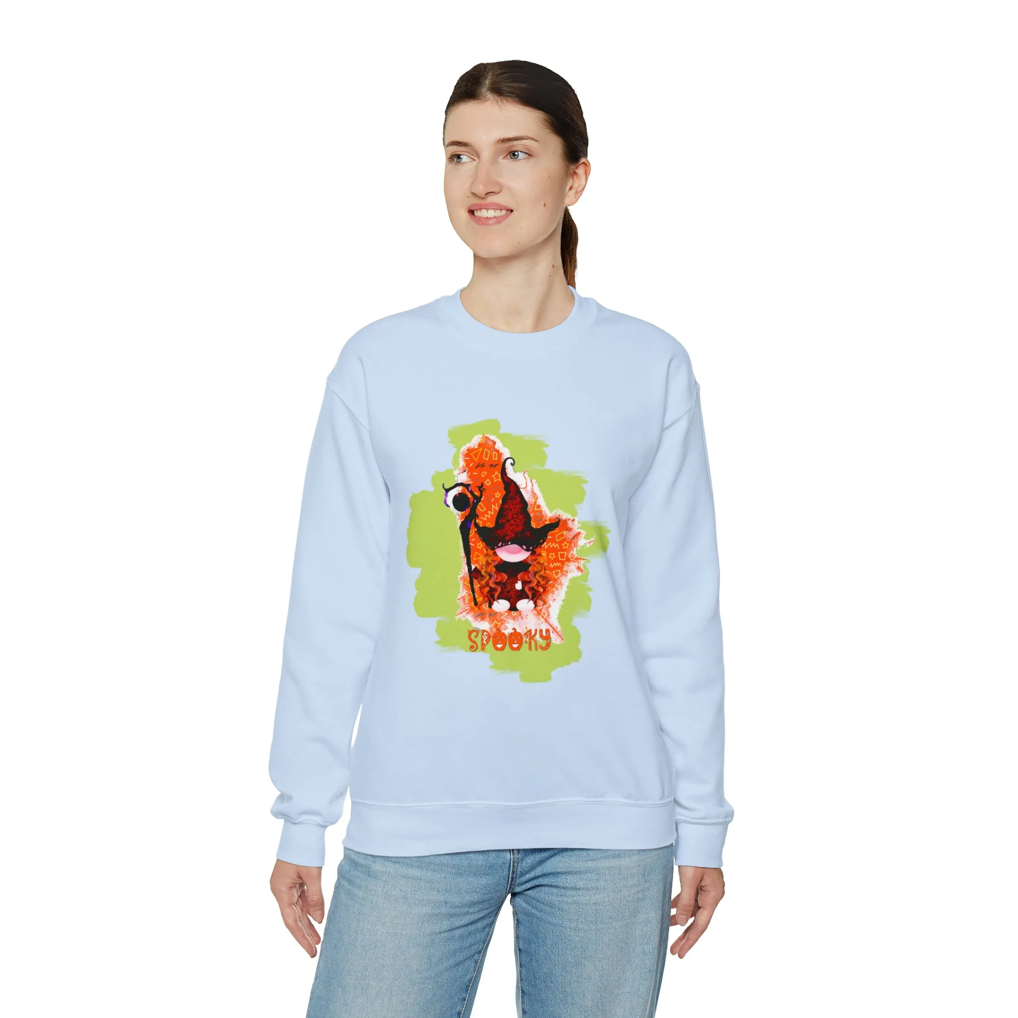 Gnome witch Unisex Heavy Blend™ Crewneck Sweatshirt