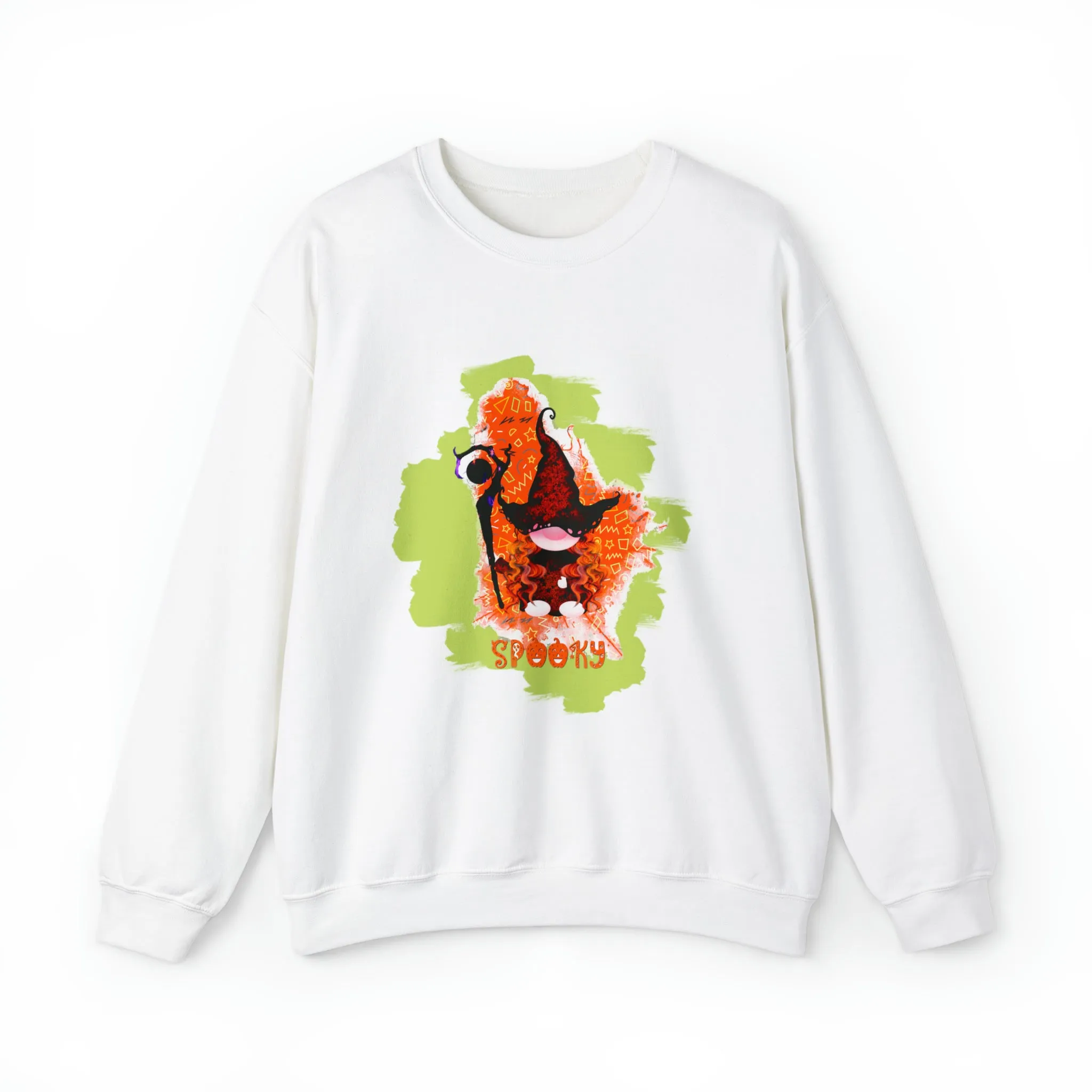 Gnome witch Unisex Heavy Blend™ Crewneck Sweatshirt