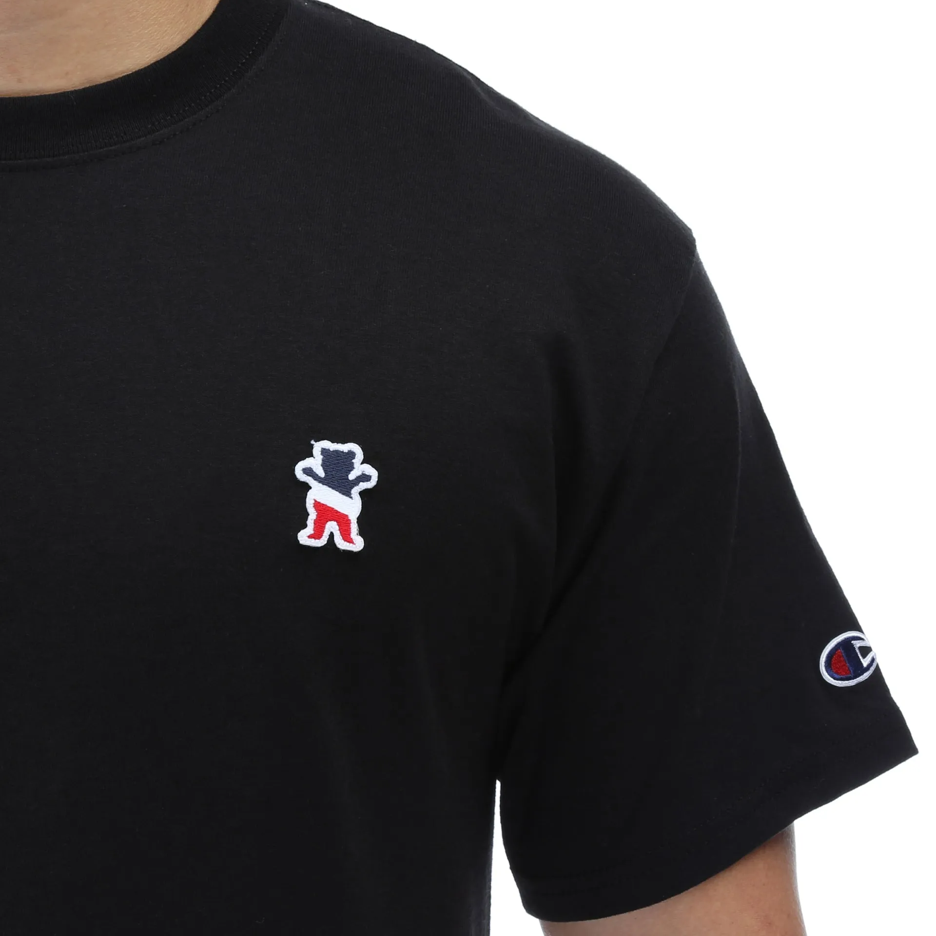 Grizzly x Champion Full Court Press Tee - Black