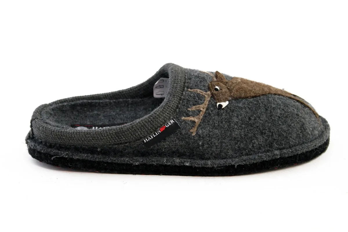 Haflinger AR Deer Women's Wool Slipper