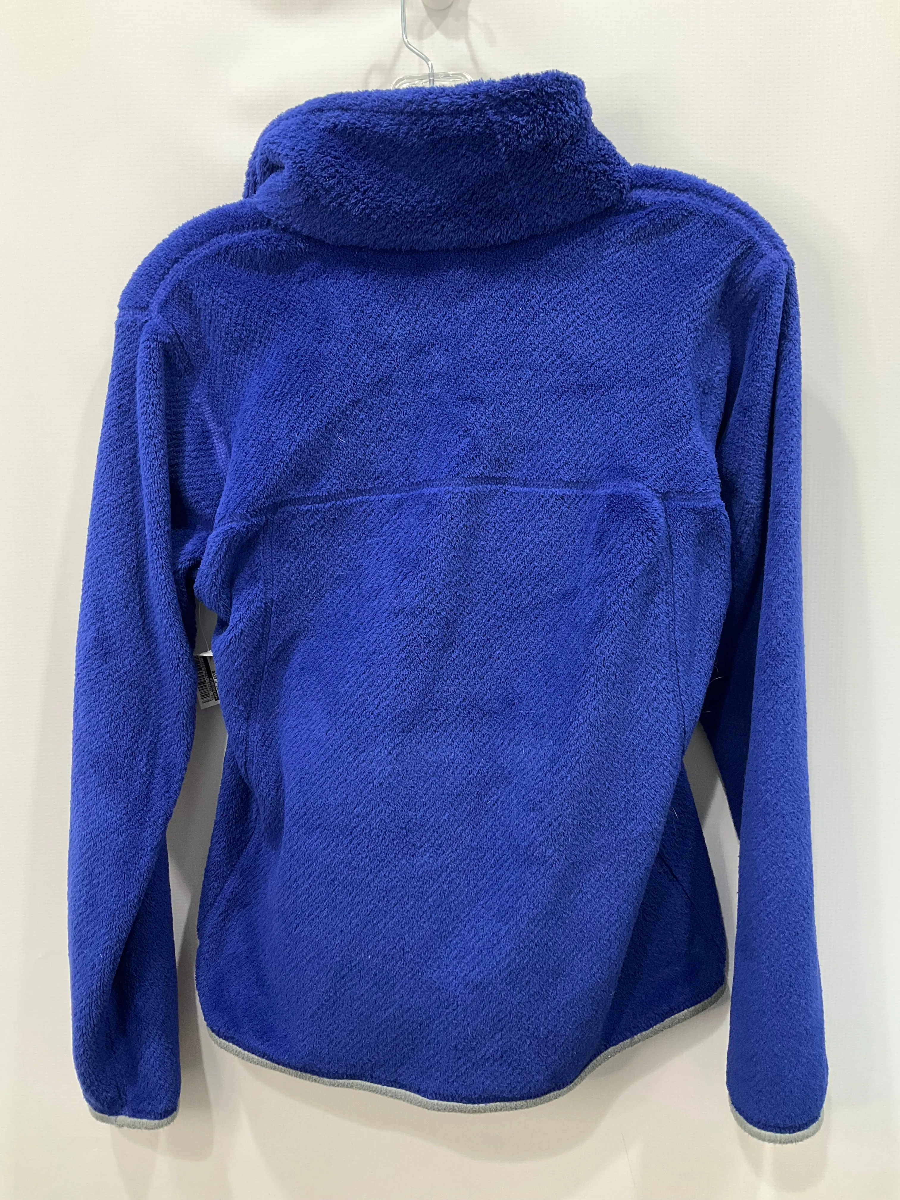 Jacket Fleece By Patagonia In Blue, Size: S