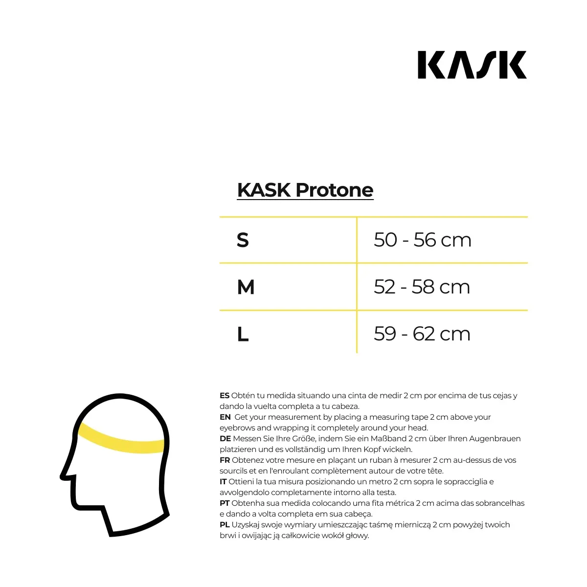 Kask Protone WG11 Yellow