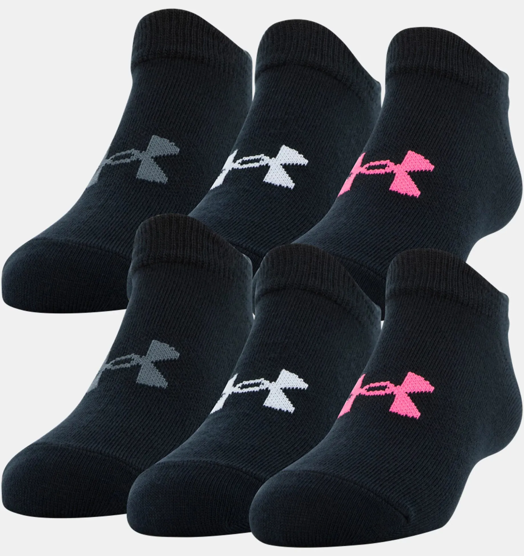 Kids' Essential 2.0 No-Show Socks (6 Pack)