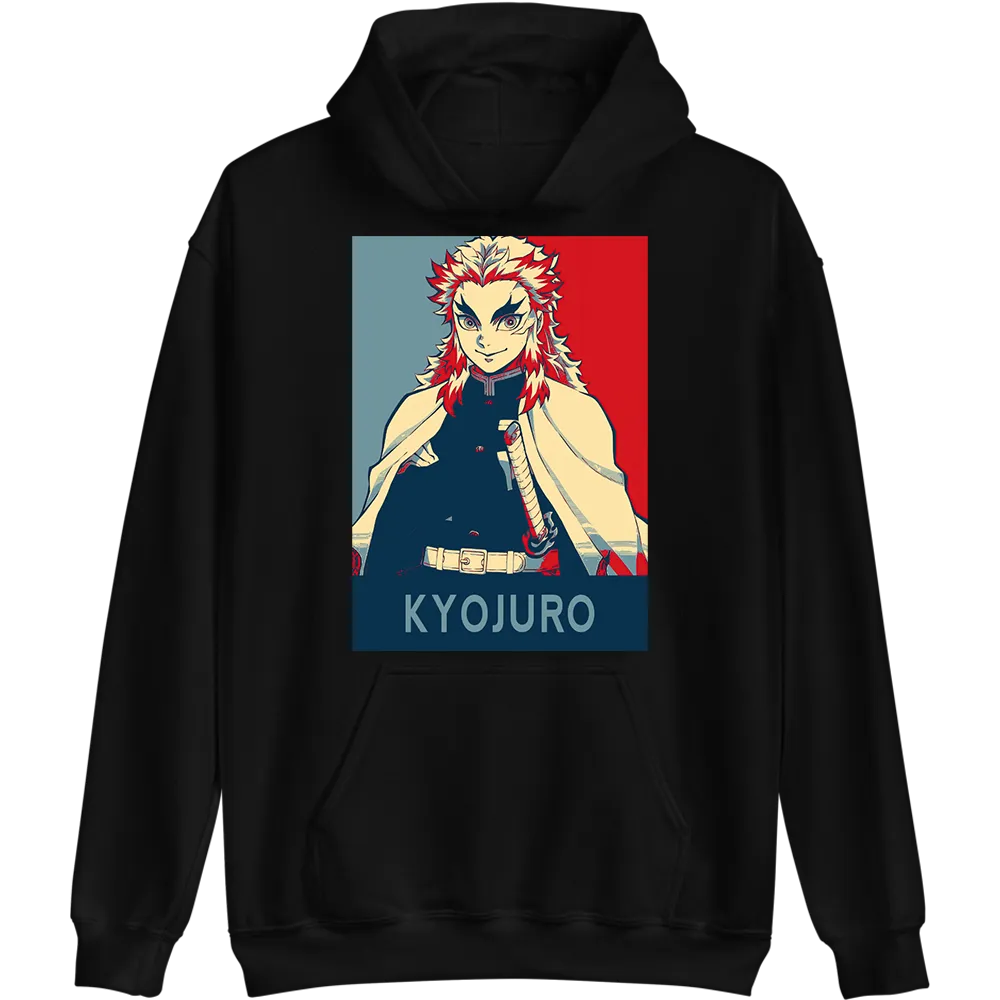 Kyojuro Rengoku Demon Slayer Hoodie