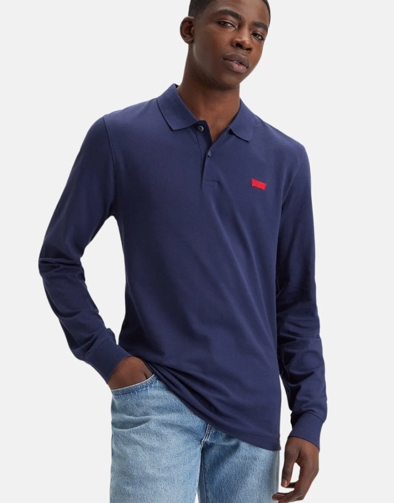 Levi's Slim Housemark Naval Academy Polo Shirt