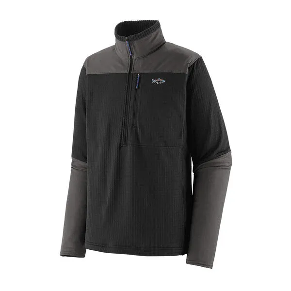 Patagonia Men's Long-Sleeved R1® Fitz Roy 1/4-Zip 2024