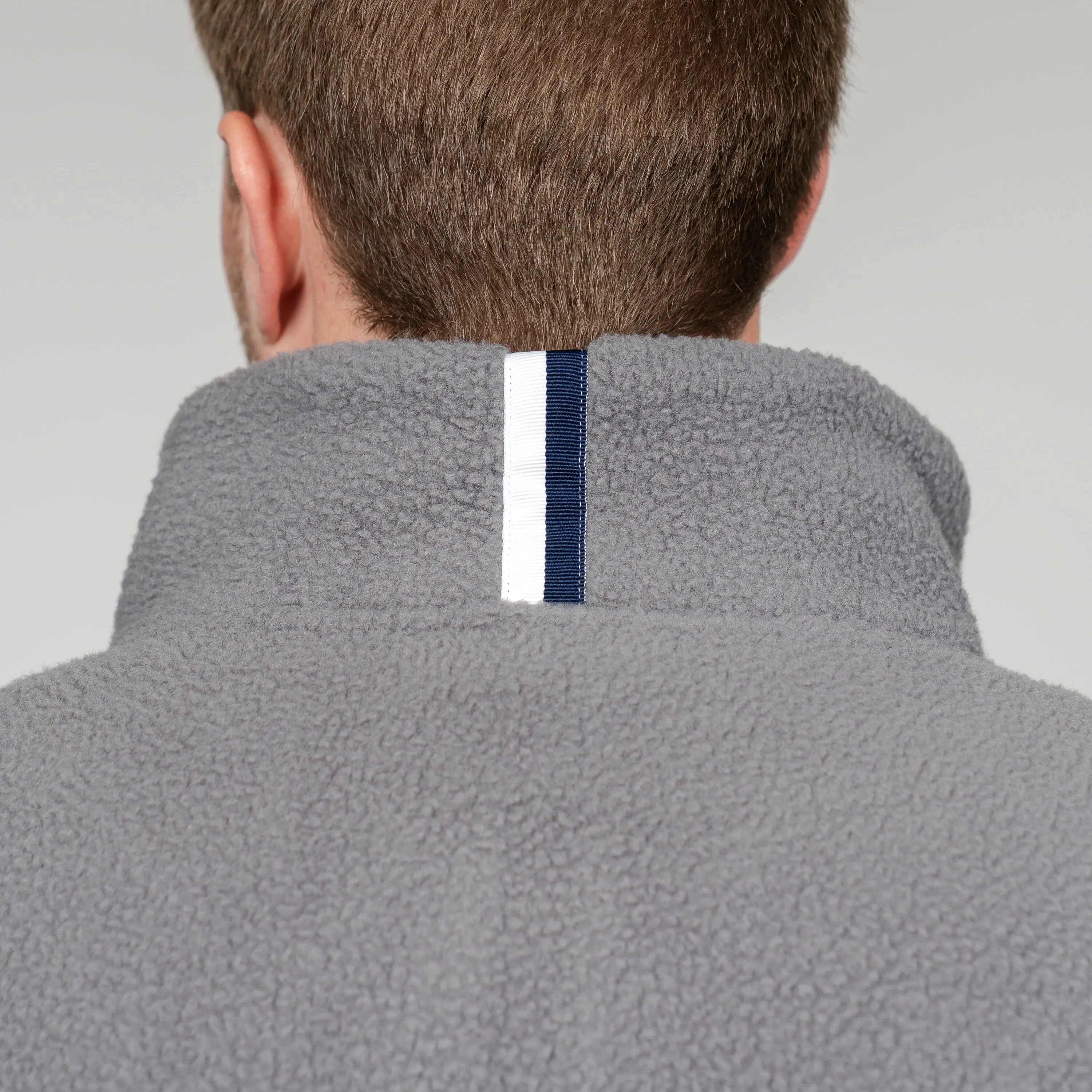 Summit Fleece Pullover | Solid - Boulder Grey