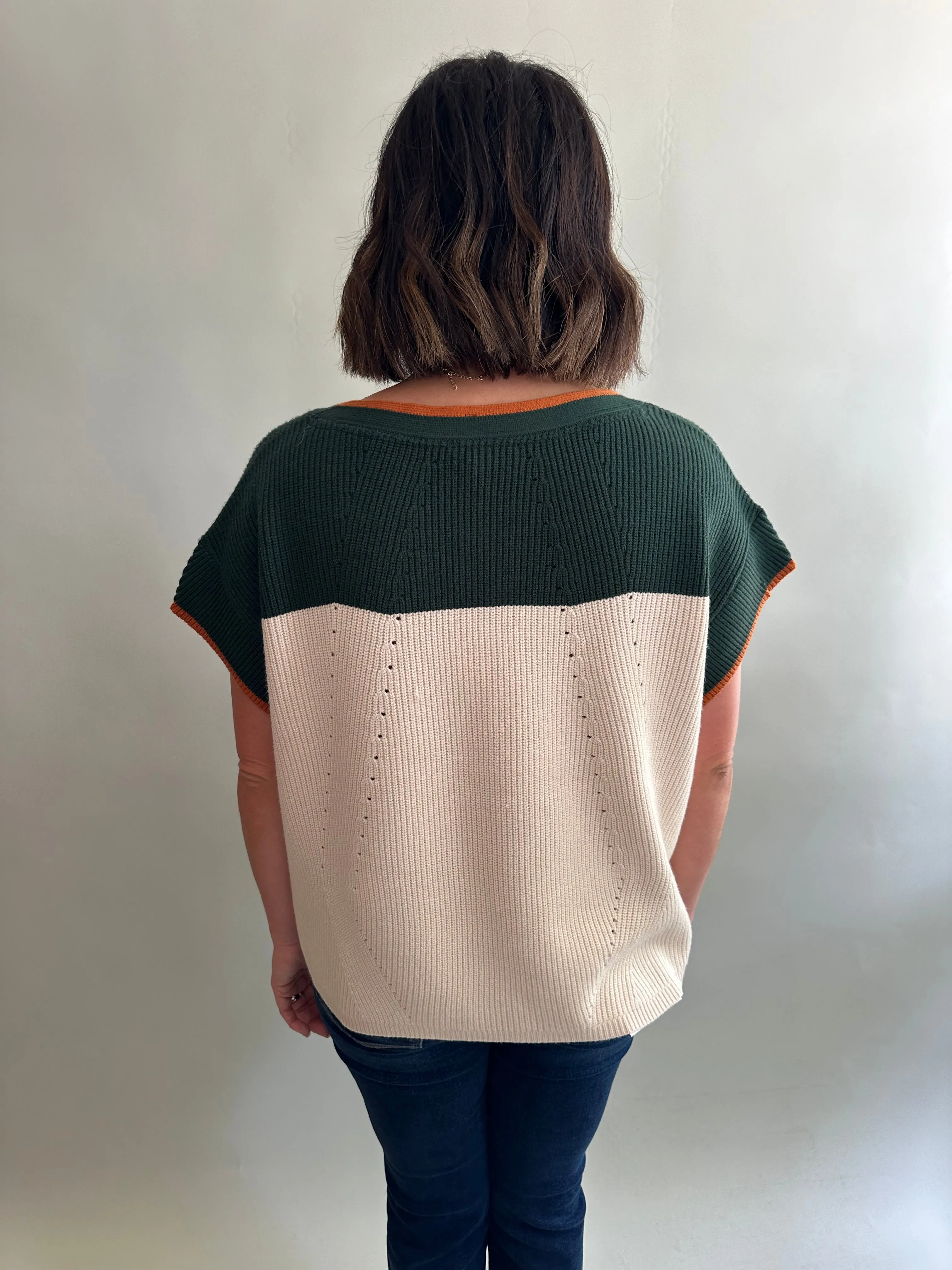 The Russell Retro Sweater Top