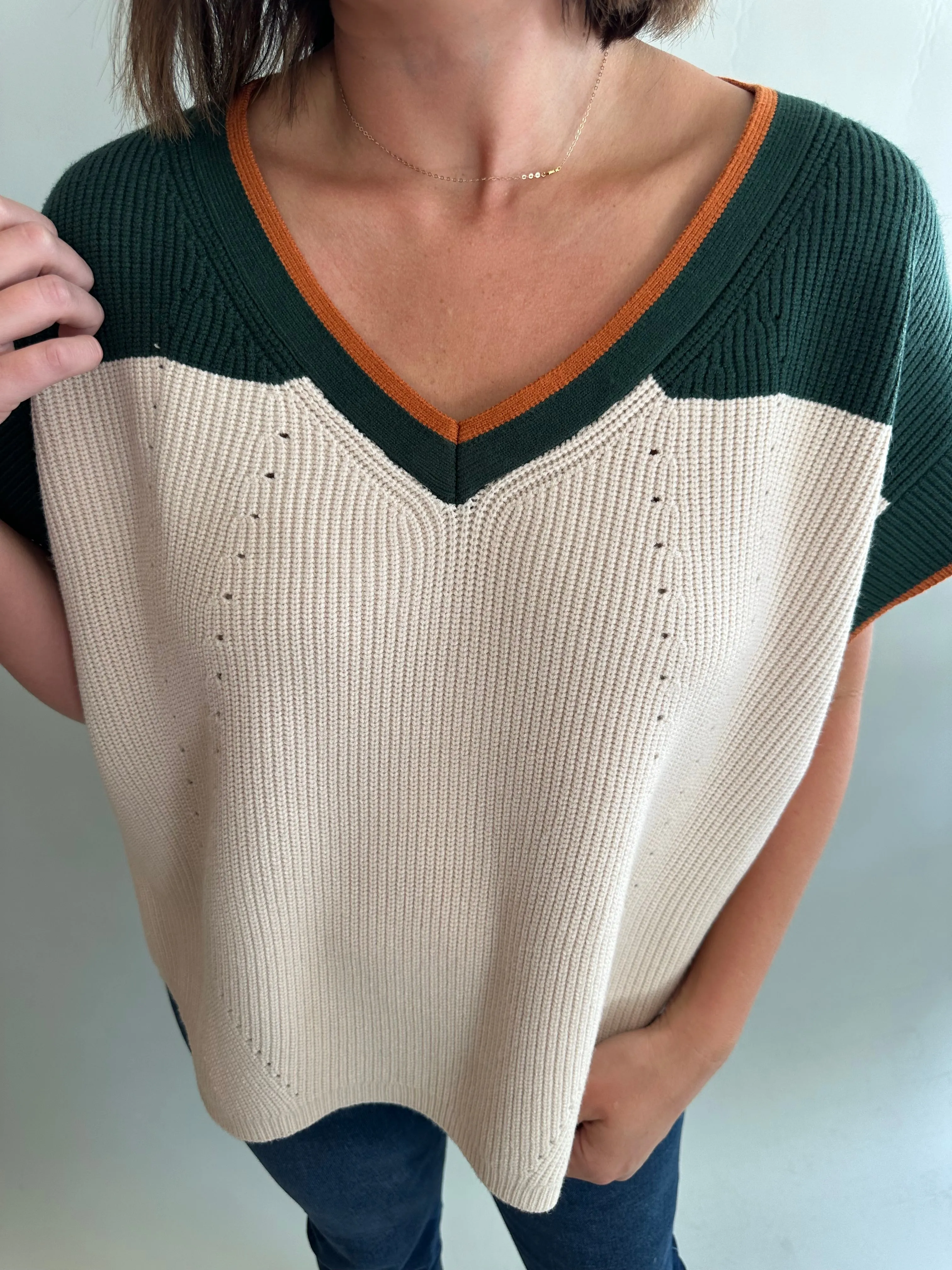 The Russell Retro Sweater Top