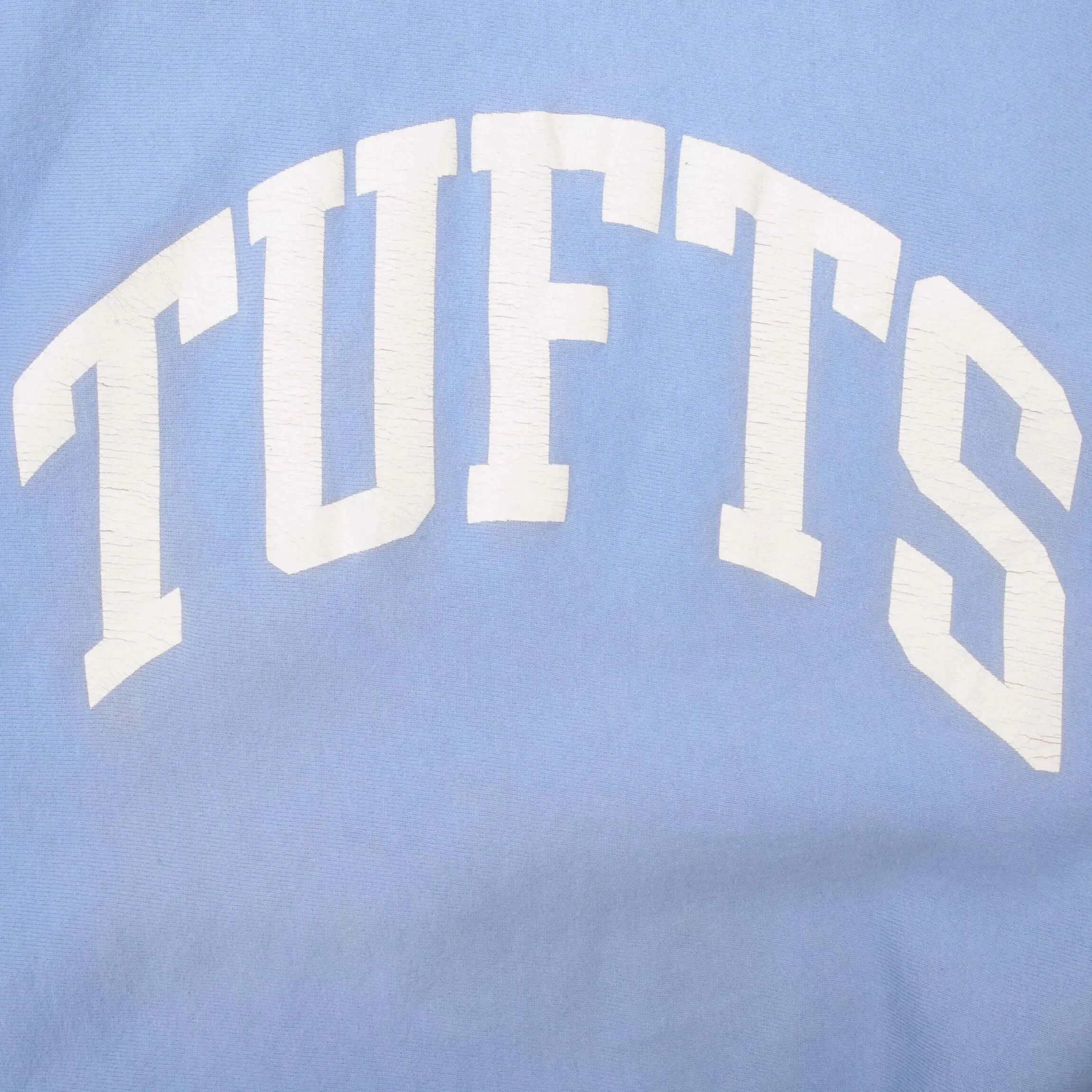 VINTAGE CHAMPION REVERSE WEAVE TUFTS UNIVERSITY SWEATSHIRT 1980S LARGE MADE USA