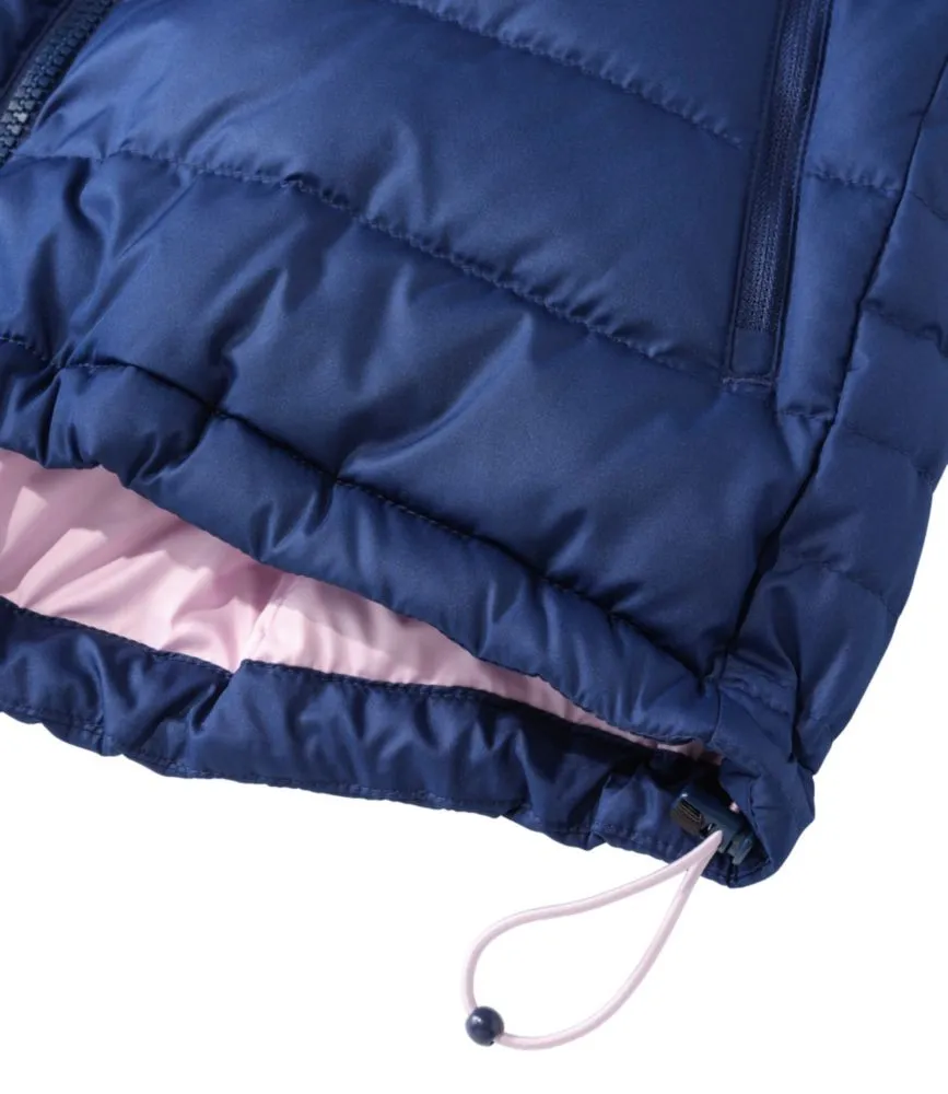 Women's Bean's Down Vest, Colorblock